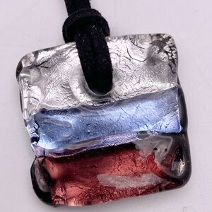 Murano Vintage Art Glass Necklace 10” Excellent Condition EUC